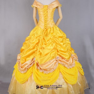 The Beauty and the Beast Princess Belle Cosplay Costume Belle - Etsy