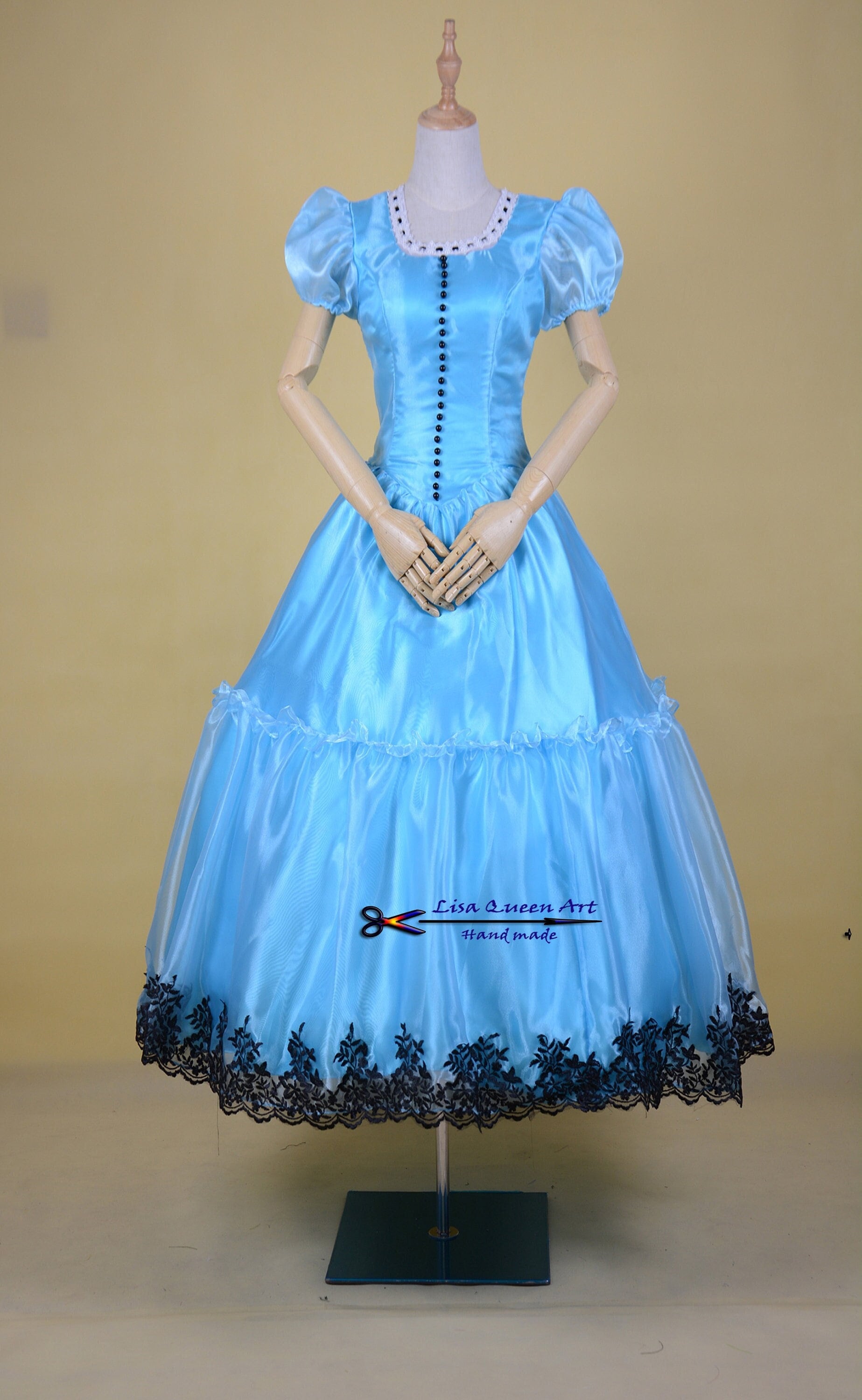 Robe Alice Au Pays Des Merveilles Film Alice au pays des merveilles Cosplay Costume Alice robe - Etsy France