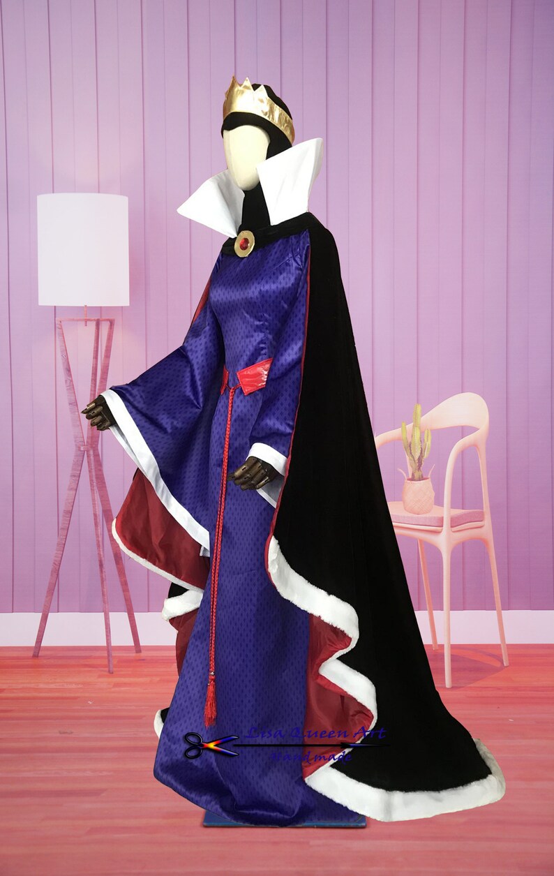 Snow White Evil Queen Cosplay Costume Snow White Princess Etsy