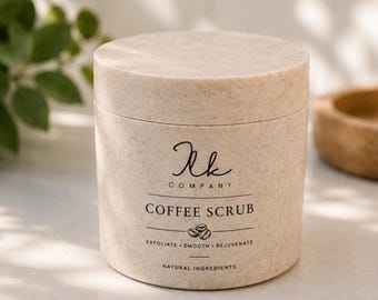 Handmade Coffee Sugar Scrub for Smooth Glowing Skin | Natural Exfoliating Body Scrub | Hydrating Coffee Scrub with Coconut Oil | Self Care