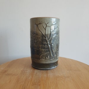 Vintage Sweenies Creek Pottery Graham Masters Pottery Container. Australian Studio Pottery. Stoneware. Rustic. Unique Gift