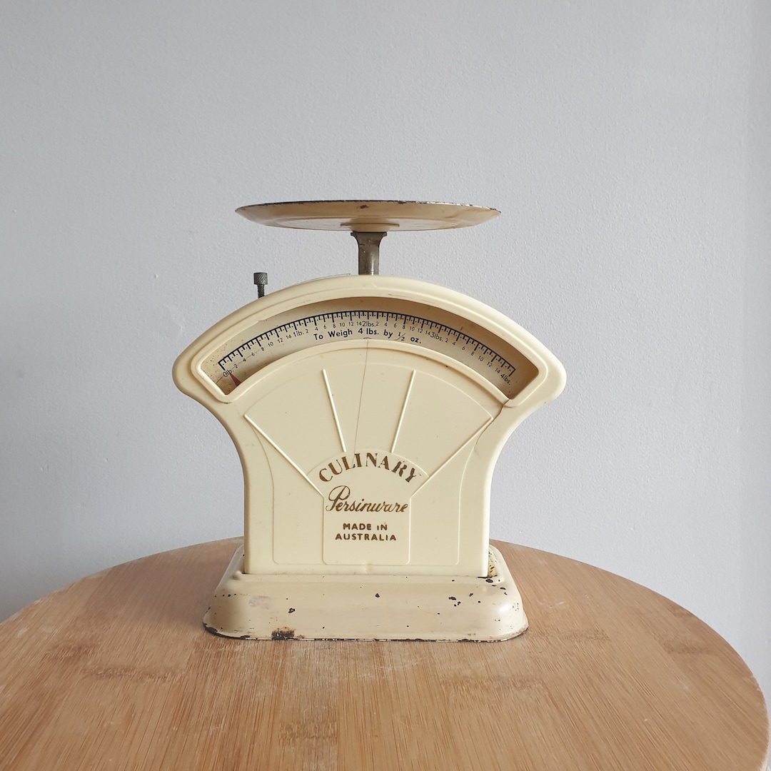 Vintage Kitchen Scale. Vintage Culinary Persinware Kitchen - Etsy Australia