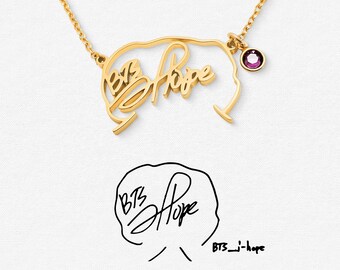 Bts signature necklace outlet