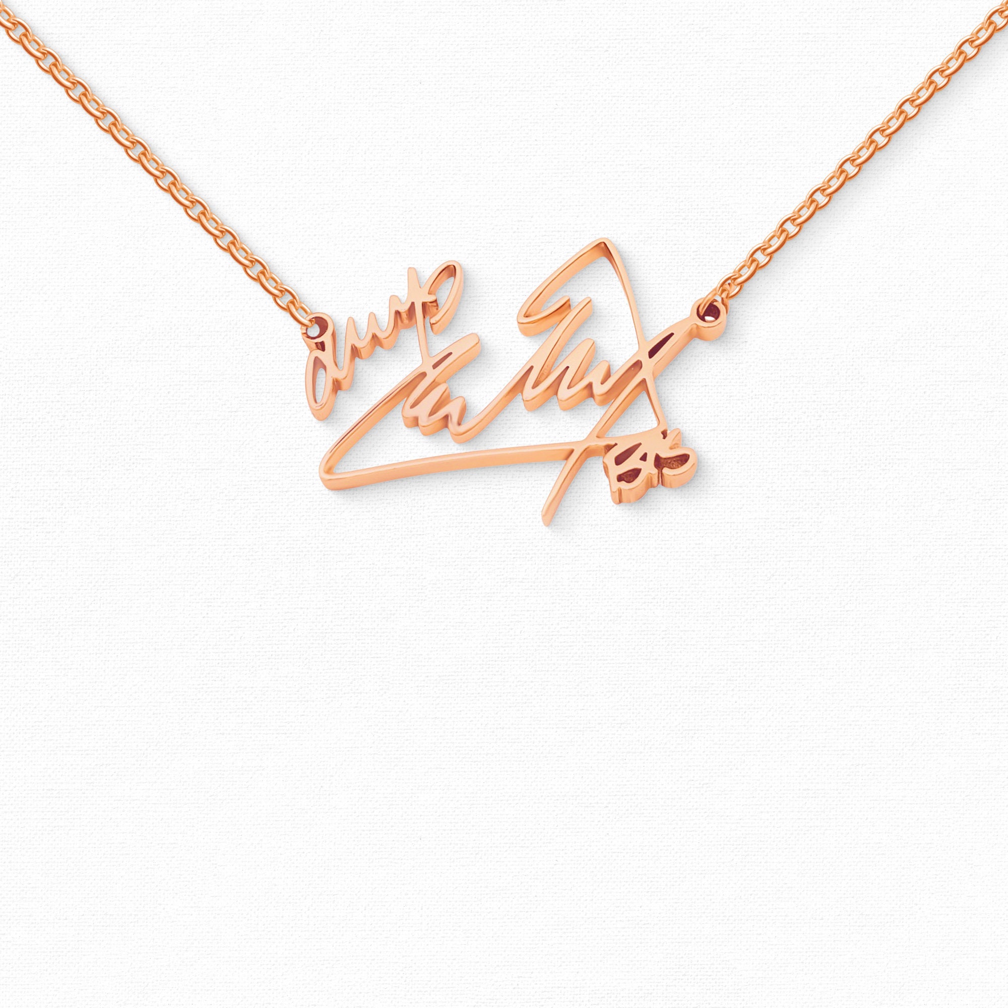 BTS JIMIN Signature Necklace - BTS Park Ji-min Necklace by