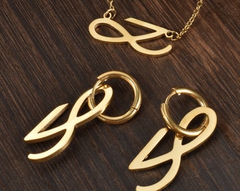 Jungkook Goldene Halskette - Jungkook Goldene Ohrringe - BTS Jungkook - Jungkook Merch - Jungkook Goldener Schmuck - Bangtan - Geschenke für ARMY
