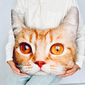 Individuell angefertigtes Haustier Kissen: Plüsch Katze oder Hund Erinnerungsgeschenk