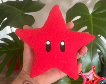 Red Flight Star Plush - Super Mario Galaxy