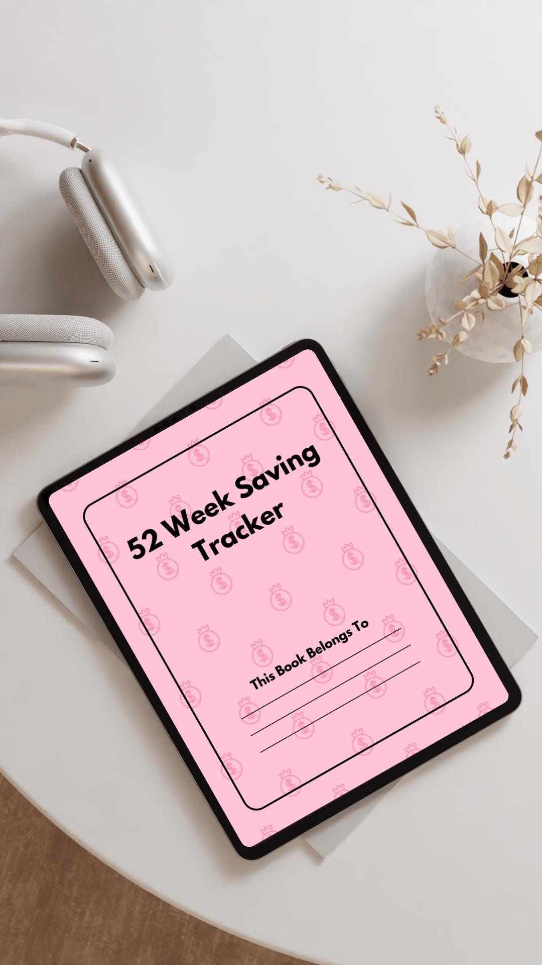 Tracking For Less 52-week Money Challenge Tracker | Save More, Stress Less! | Printable ...