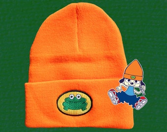 Parappa the Rapper Cosplay Beanie - Video Game Inspired Knit Hat