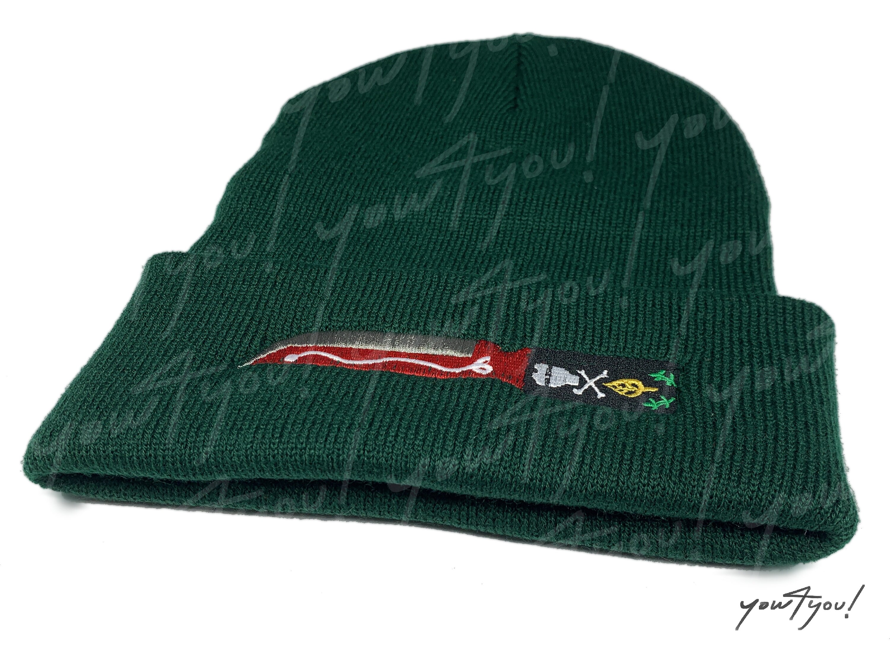 Chucky's Voodoo Knife Beanie - Child's Play Inspired Embroidered
