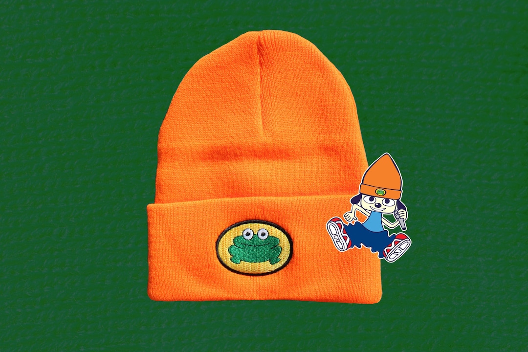 Parappa the Rapper Cosplay Beanie - Video Game Inspired Knit Hat