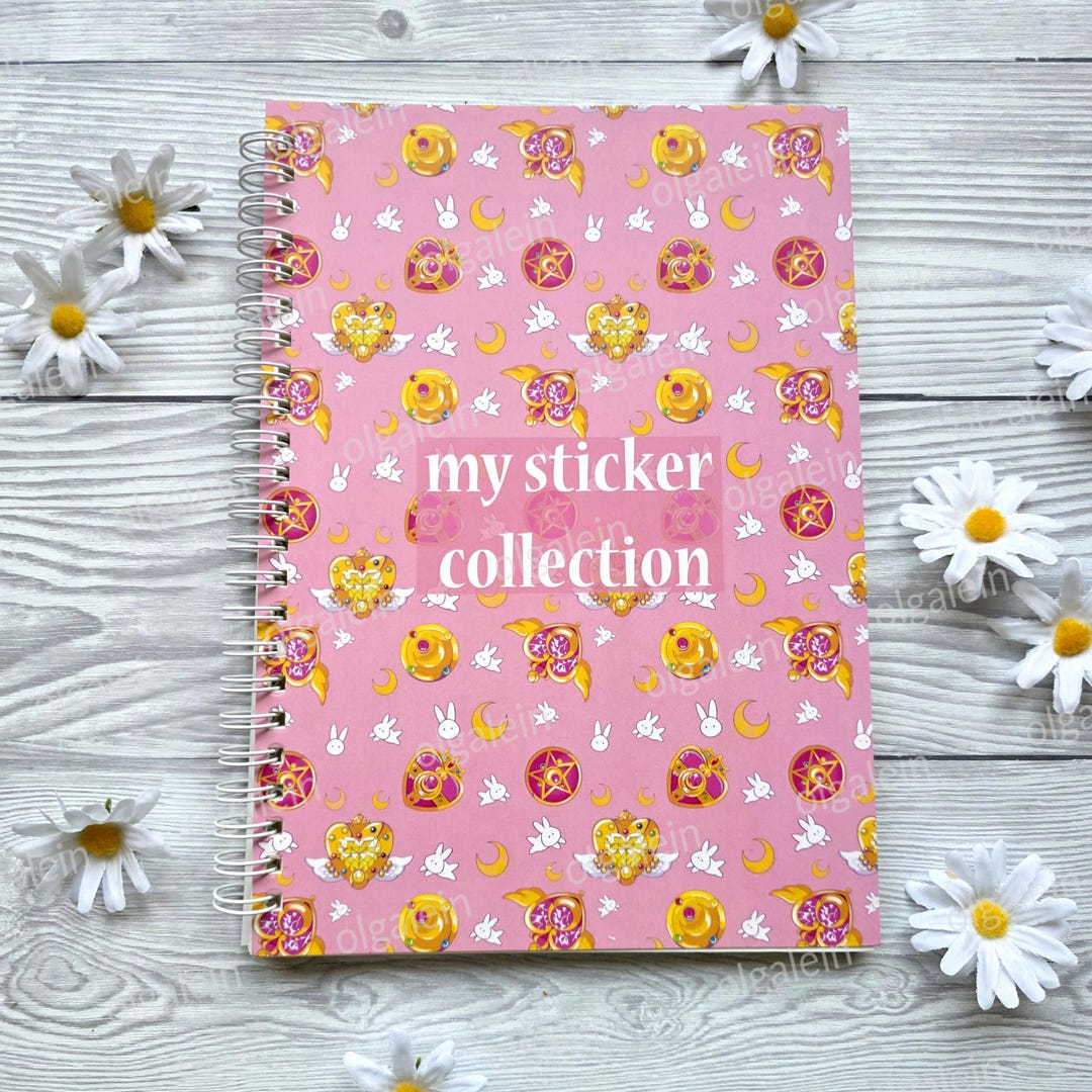 Magical Girl Sticker Album: Kawaii Collection Storage Book (A5) - Etsy