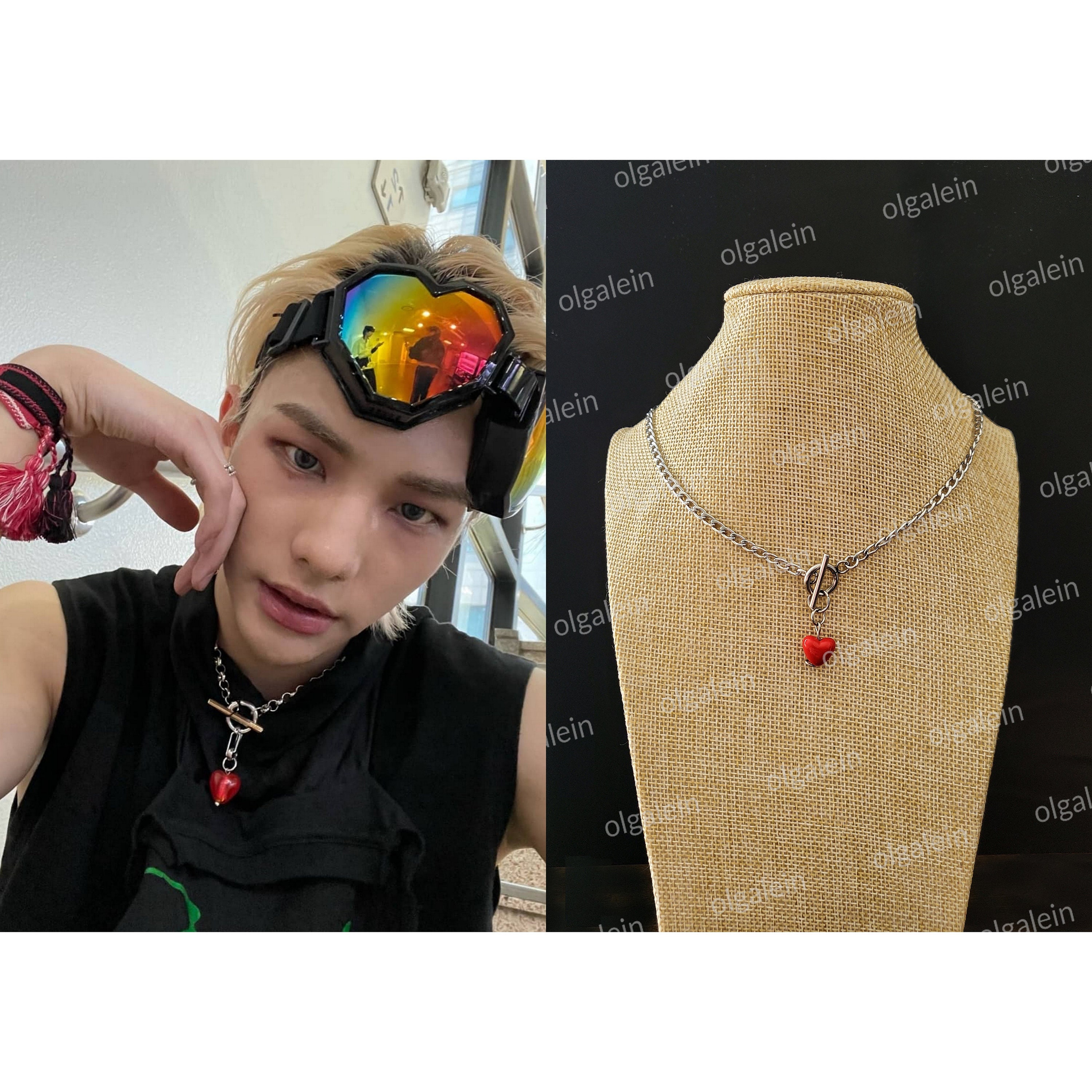 Stray Kids Social Path Inspired Necklace, Social Path, Stray Kids 5 Star,  Stray Kids Merch, Kpop Jewelry 