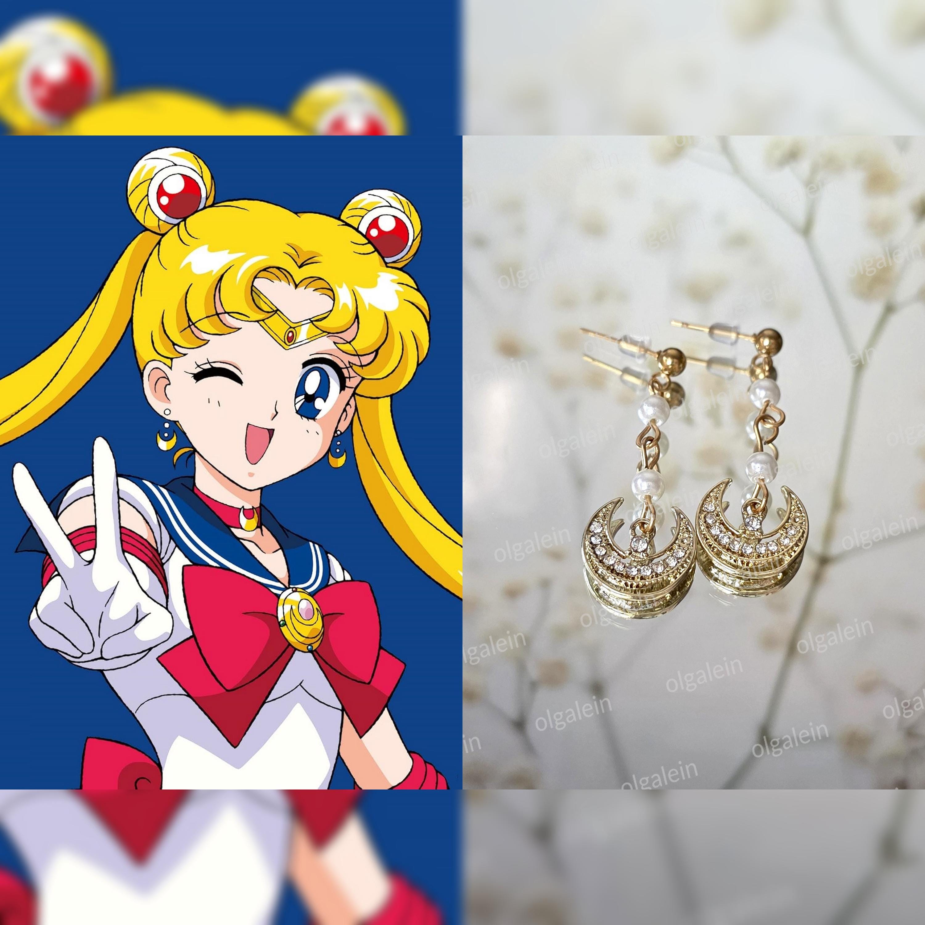 【新品】アナスイSailor Moonイヤリング＊アクセサリー＊earrings 劇場版「美少女戦士セーラームーンEternal」×ANNA SUIちびムーン