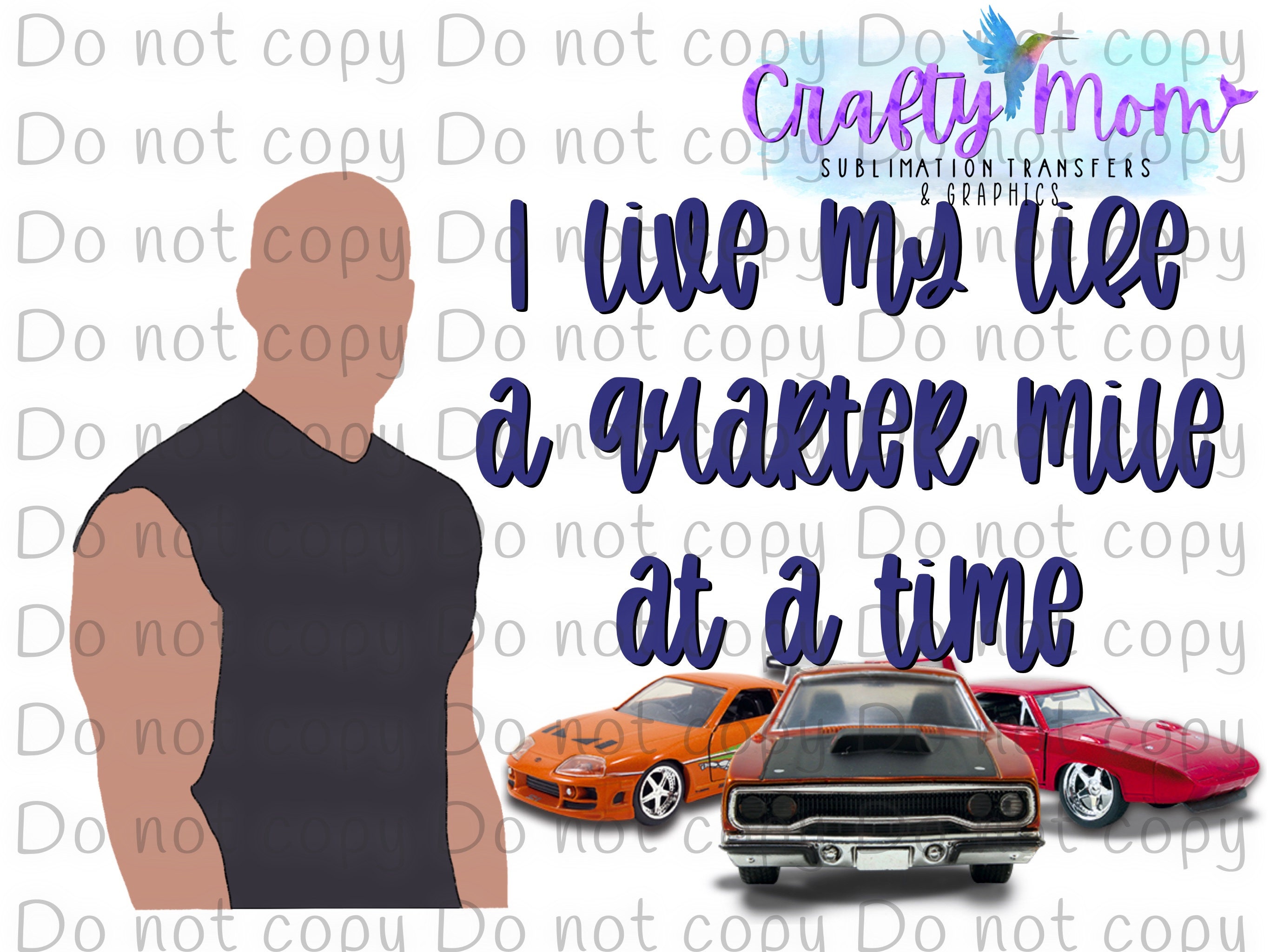 I live my life a quarter mile at a time digital etsy
