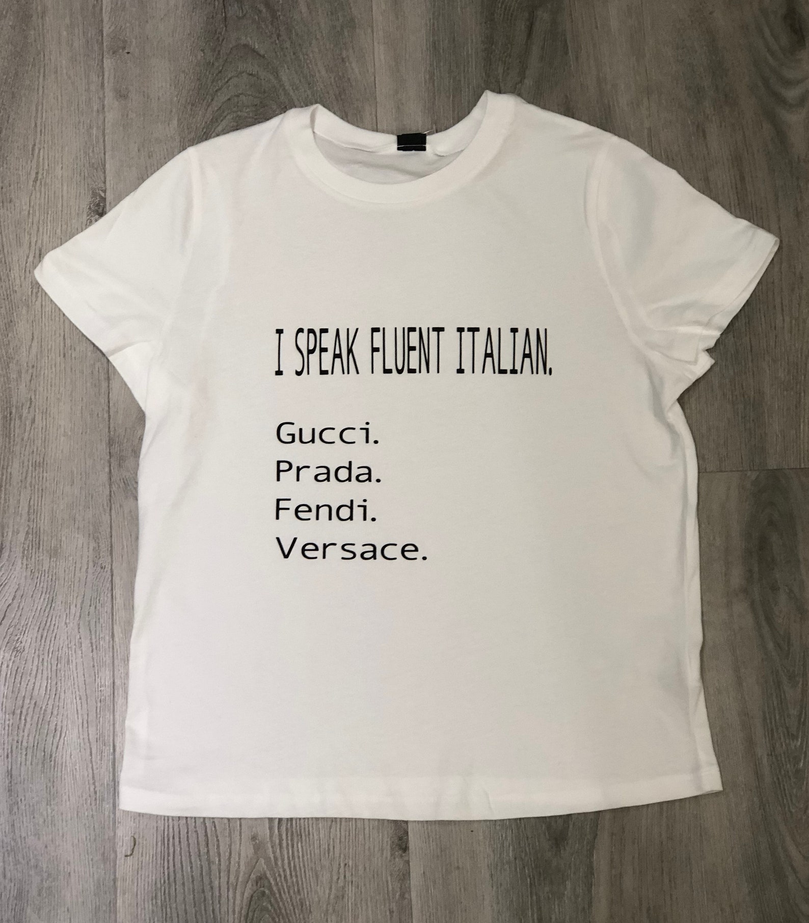 I Speak Fluent Italian Etsy