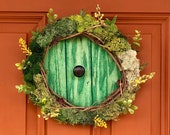 Hobbit Wreath Hobbit door wall hanger 10 quot medium sized