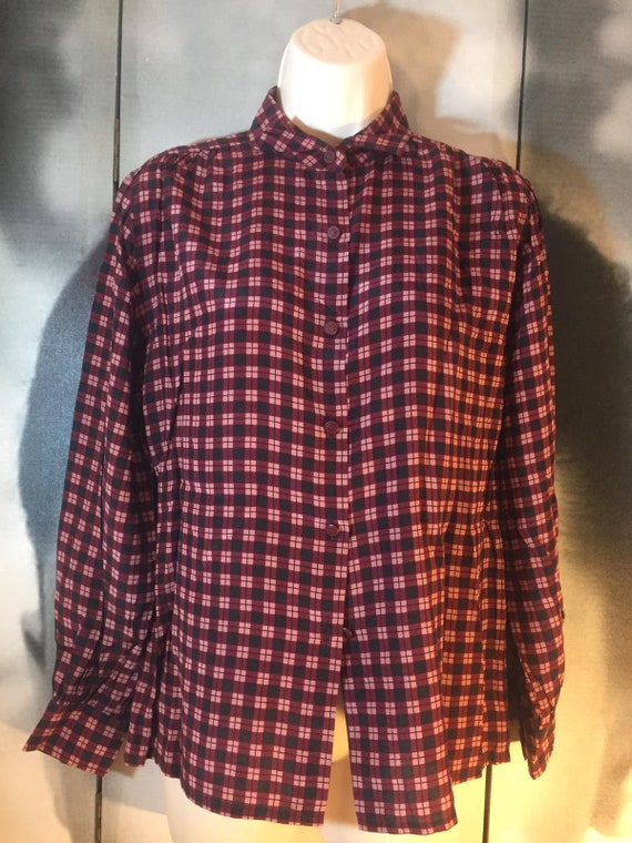 Christian Dior Vintage Checkered Shirt