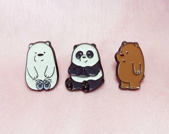 We Bare Bears Emaille Pins (Käufer aus den USA bitte Beschreibung lesen)