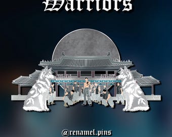 PREORDER ATEEZ Warriors San Enamel Pin