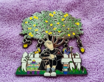 ATEEZ Hongjoong Lemon Tree Emaille Pin (Käufer aus den USA bitte Beschreibung lesen)