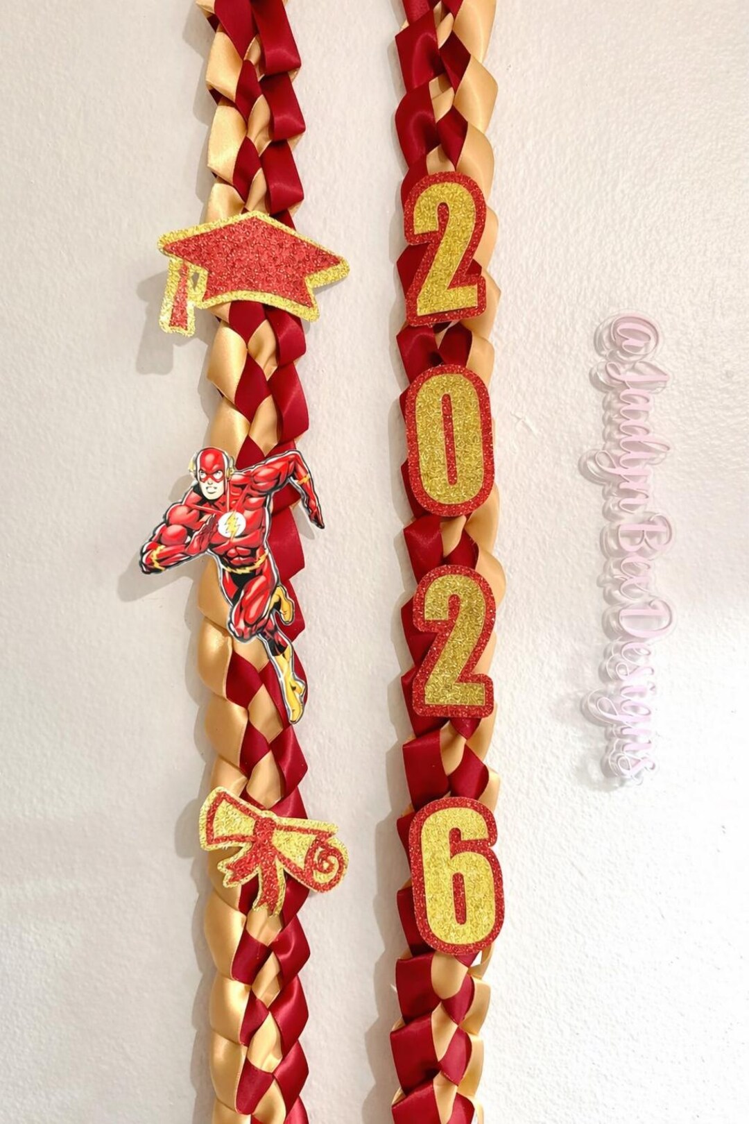 Graduation Flash Color The Flash Graduation Lei - Etsy