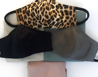 Reusable Fabric Face Masks. Comfy ear loops. Nose wire & filter pockets (or not). Eco-friendly washable . made in Australia Adult teens kids