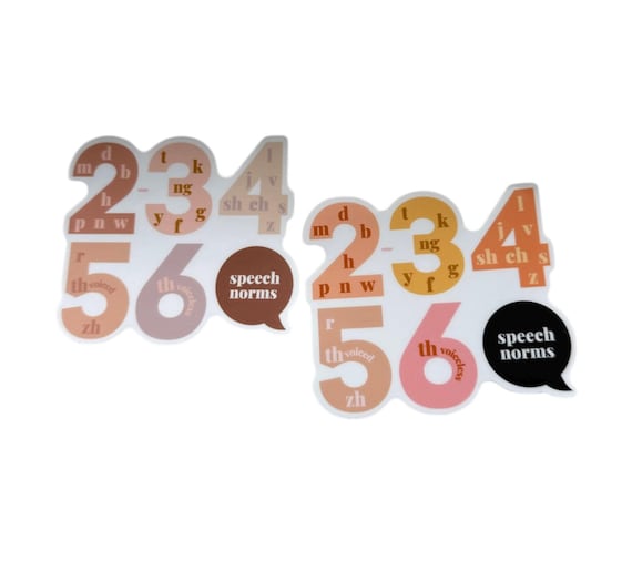 SLP sticker - “speech norms”