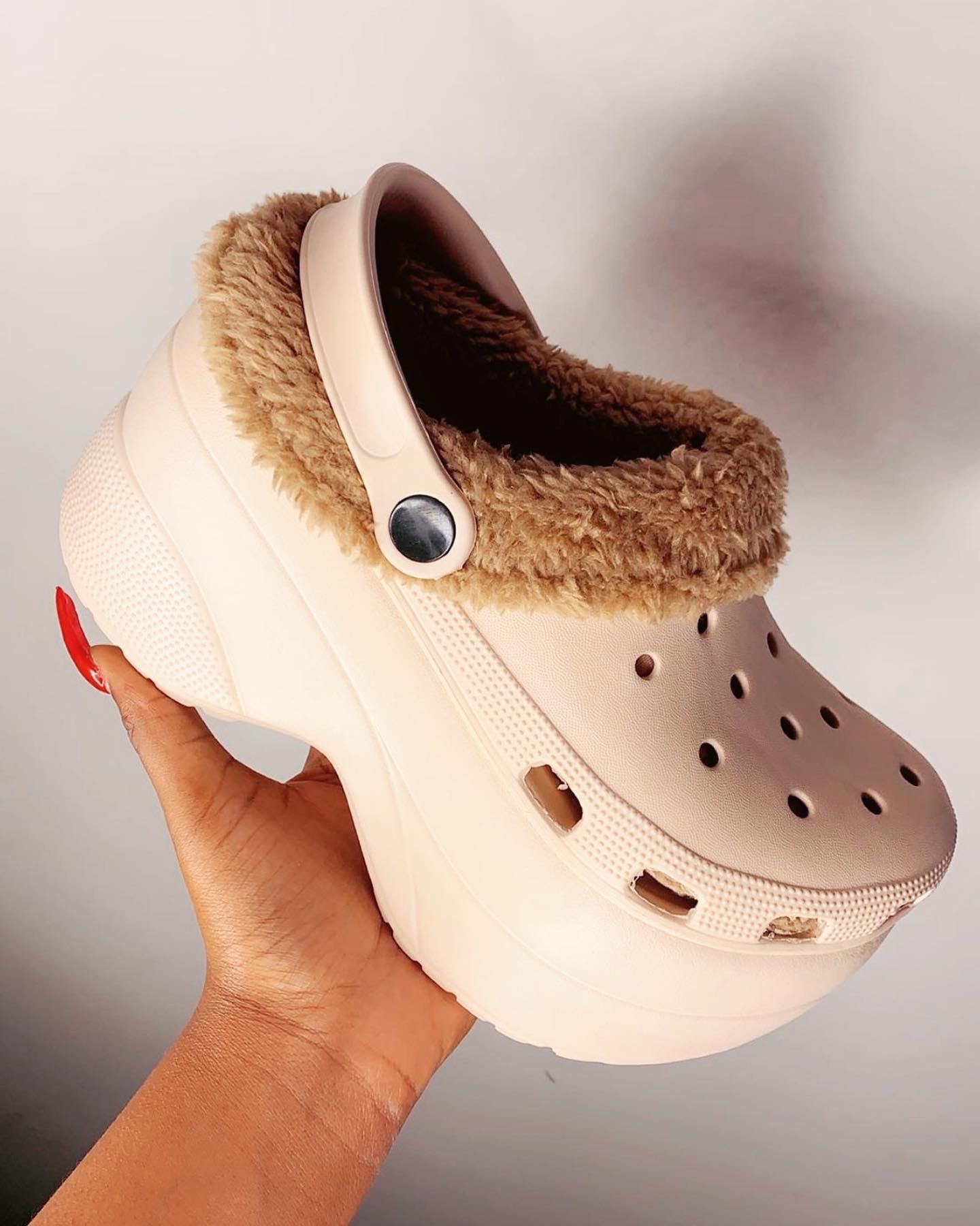 high platform crocs cheap