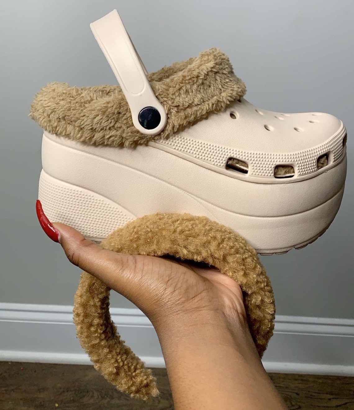 high platform crocs amazon