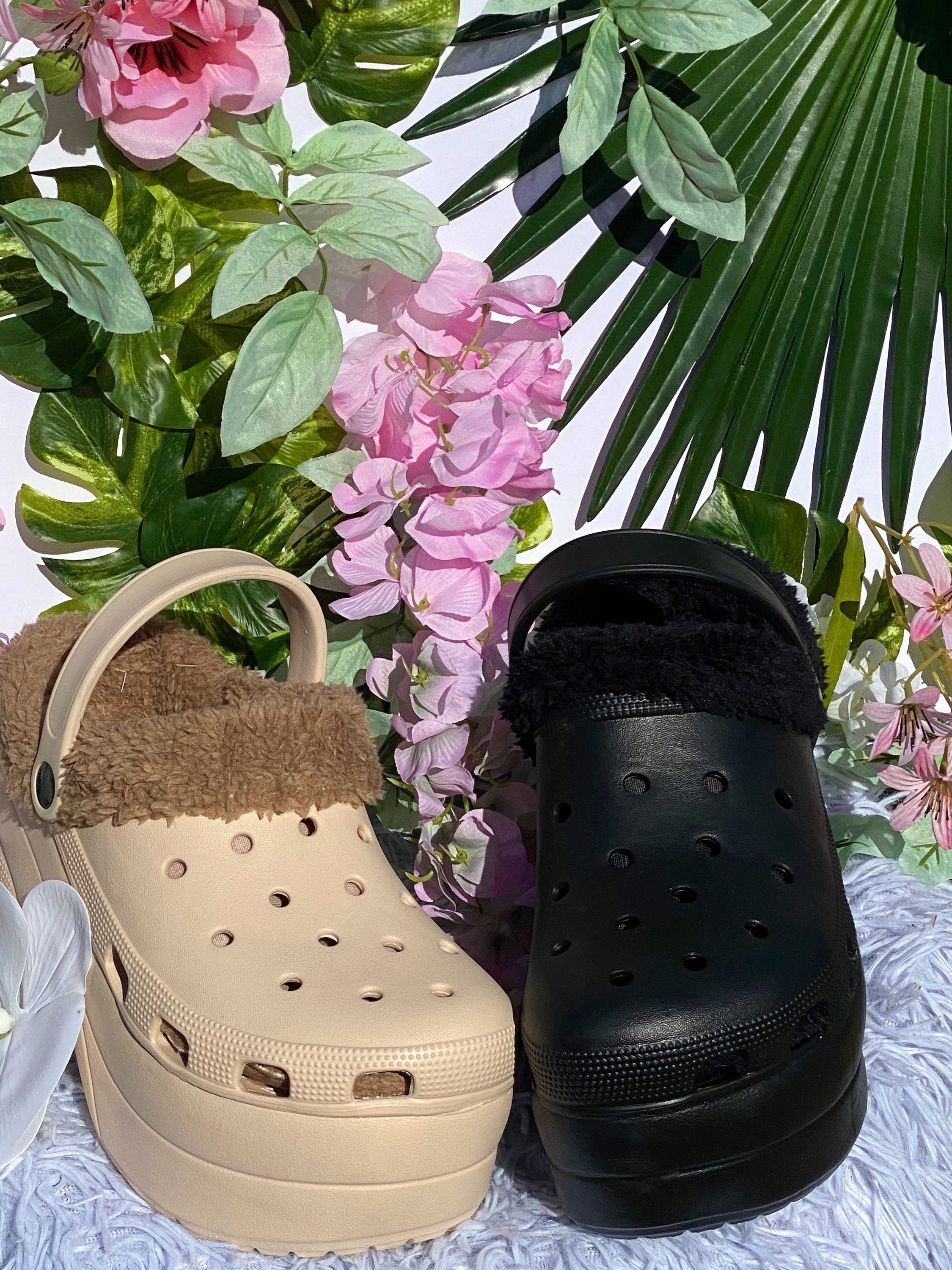 high platform crocs amazon