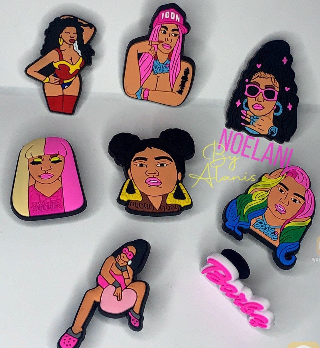 Nicki Minaj Croc Charms 