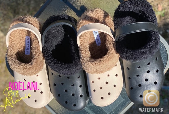 removable lined crocs
