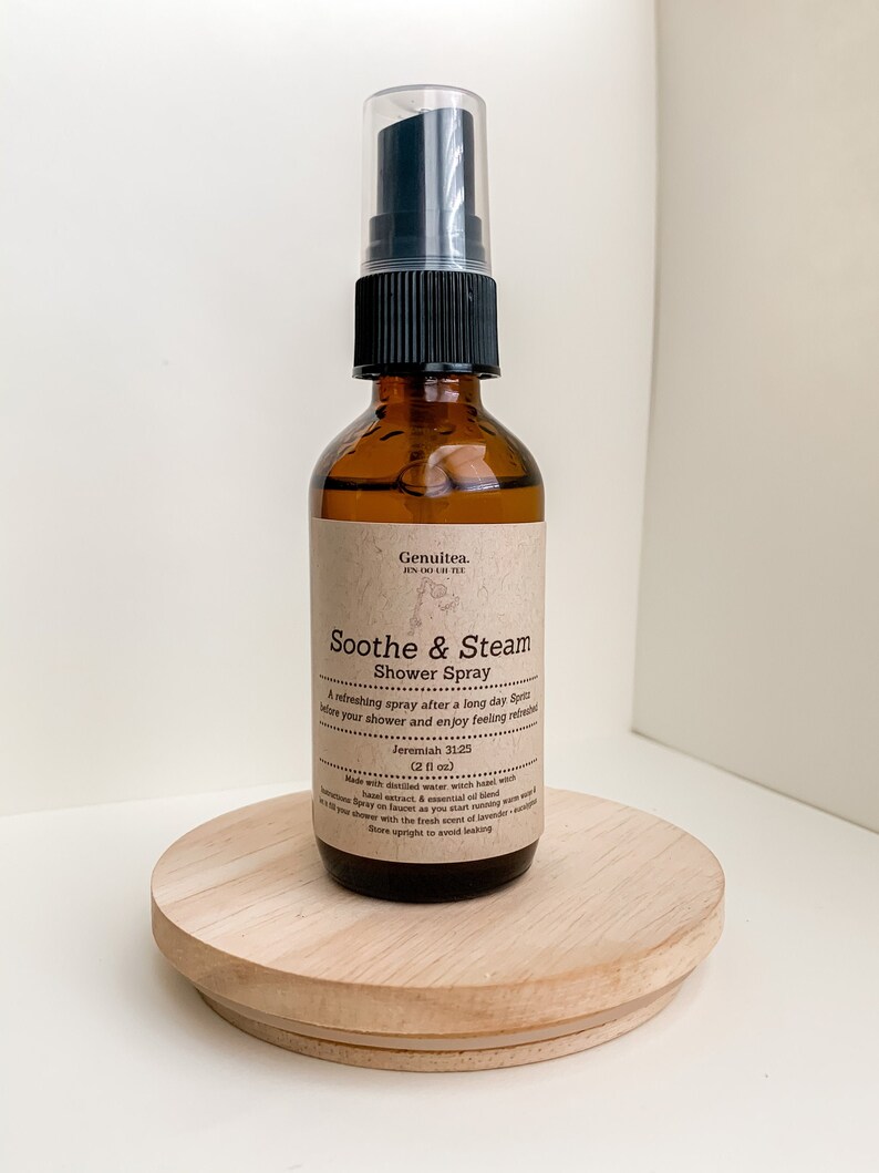 Soothe n' Steam Shower Spray Shower Mist Steam Mist Etsy