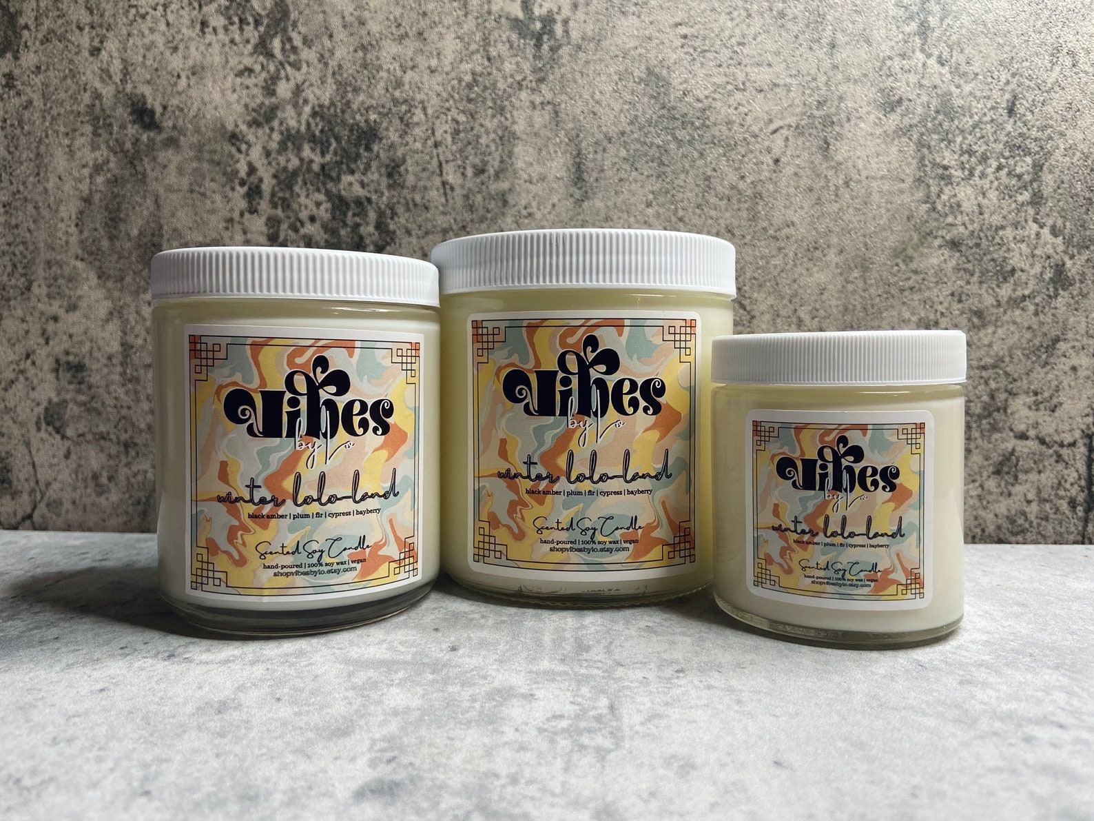 Winter LoloLand Black Amber Plum Fir Cypress and Etsy