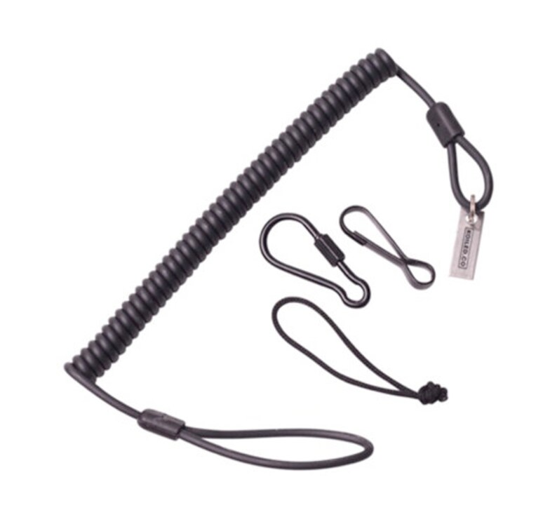 MilitaryGrade Coiled Kevlar Lanyard with Snap Clip Etsy