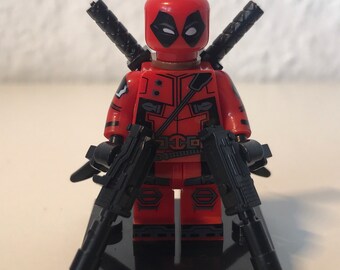 X-men DEADPOOL /& WOLVERINE Custom Brick Lego Compatible Minifigures UK shipping