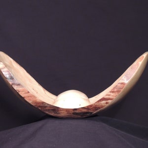 Reclaimed Aspen Wood Wing Bowl: Colorado Wood Art