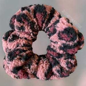Sherpa Scrunchies, Faux fur, Cozy Hair ties, Winter Scrunchies, Oversized super soft ponytail holder, Fuzzy Scrunchie, Made in USA