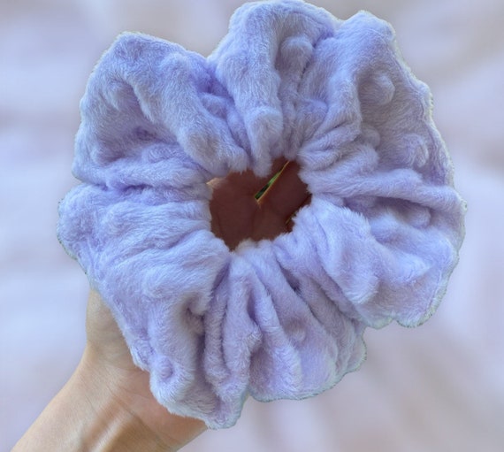 Soft and Minky Scrunchies, Furry Scrunchies, Dotted Hair  display picture 3