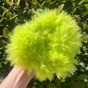 XL Super Fluffy Scrunchies, Pink Faux Fur scrunchies, Festival Hair ties, Bracelet, Unique hair accessories, Pastel fur scrunchies, Furry