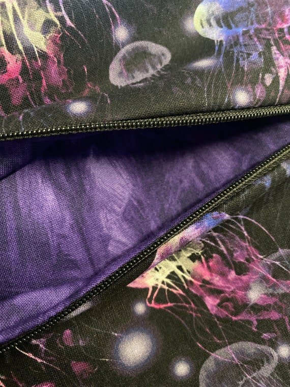 Jellyfish Crossbody Bag Sea Creature Handbag Messenger Bag