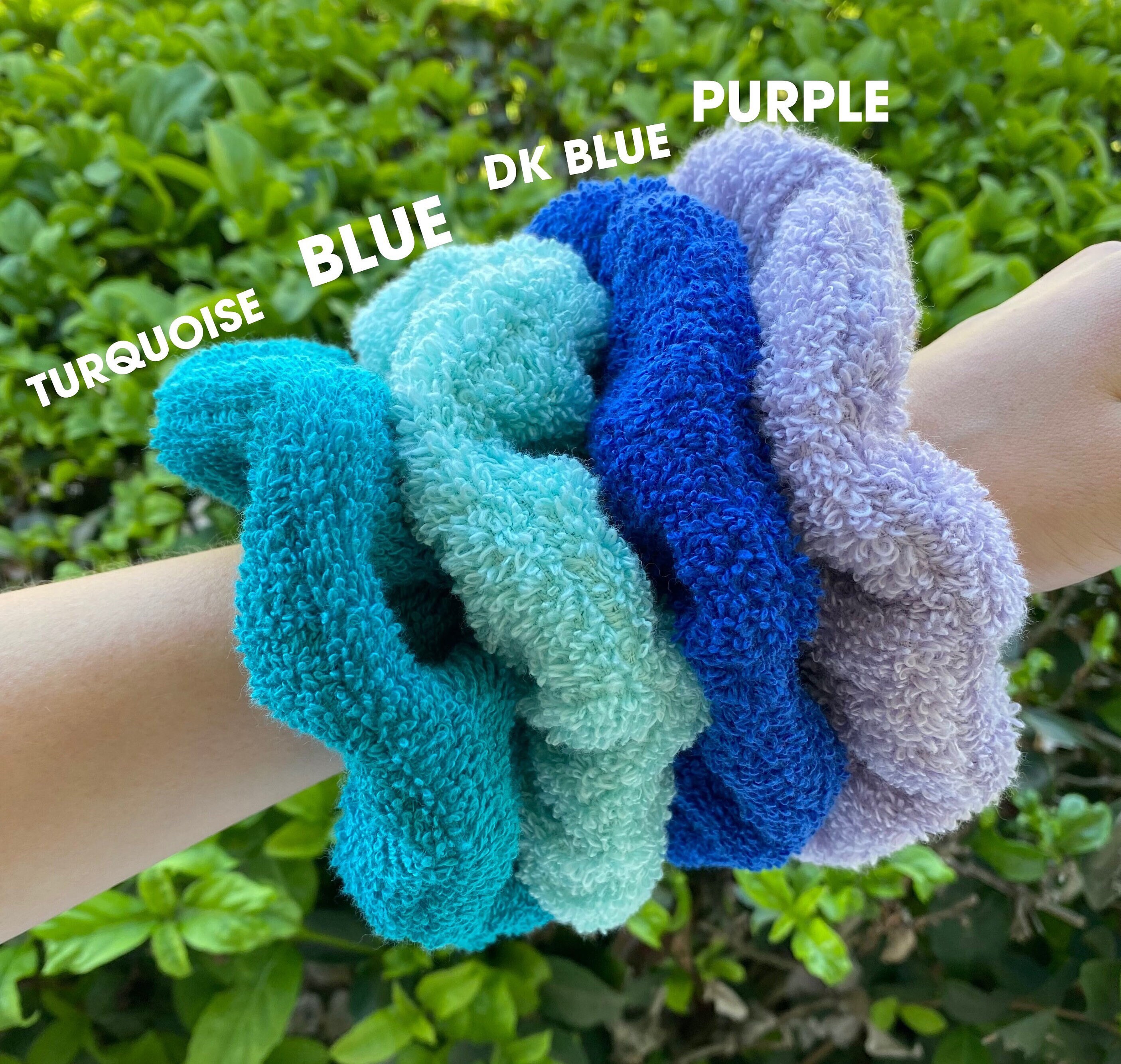 After Bath Scrunchie Towel Terry Cloth Soft Stretchy Etsy