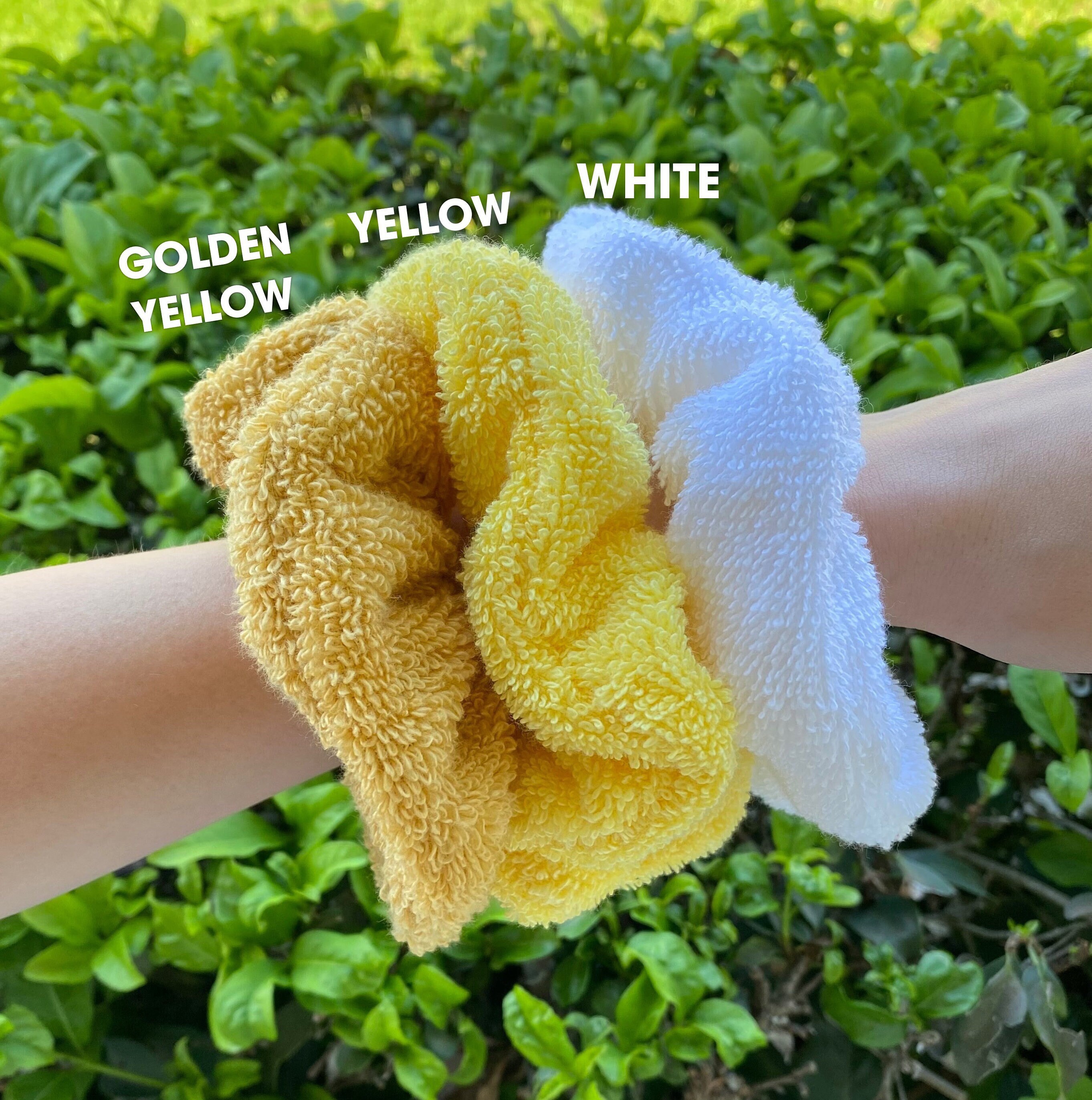 After Bath Scrunchie Towel Terry Cloth Soft Stretchy Etsy