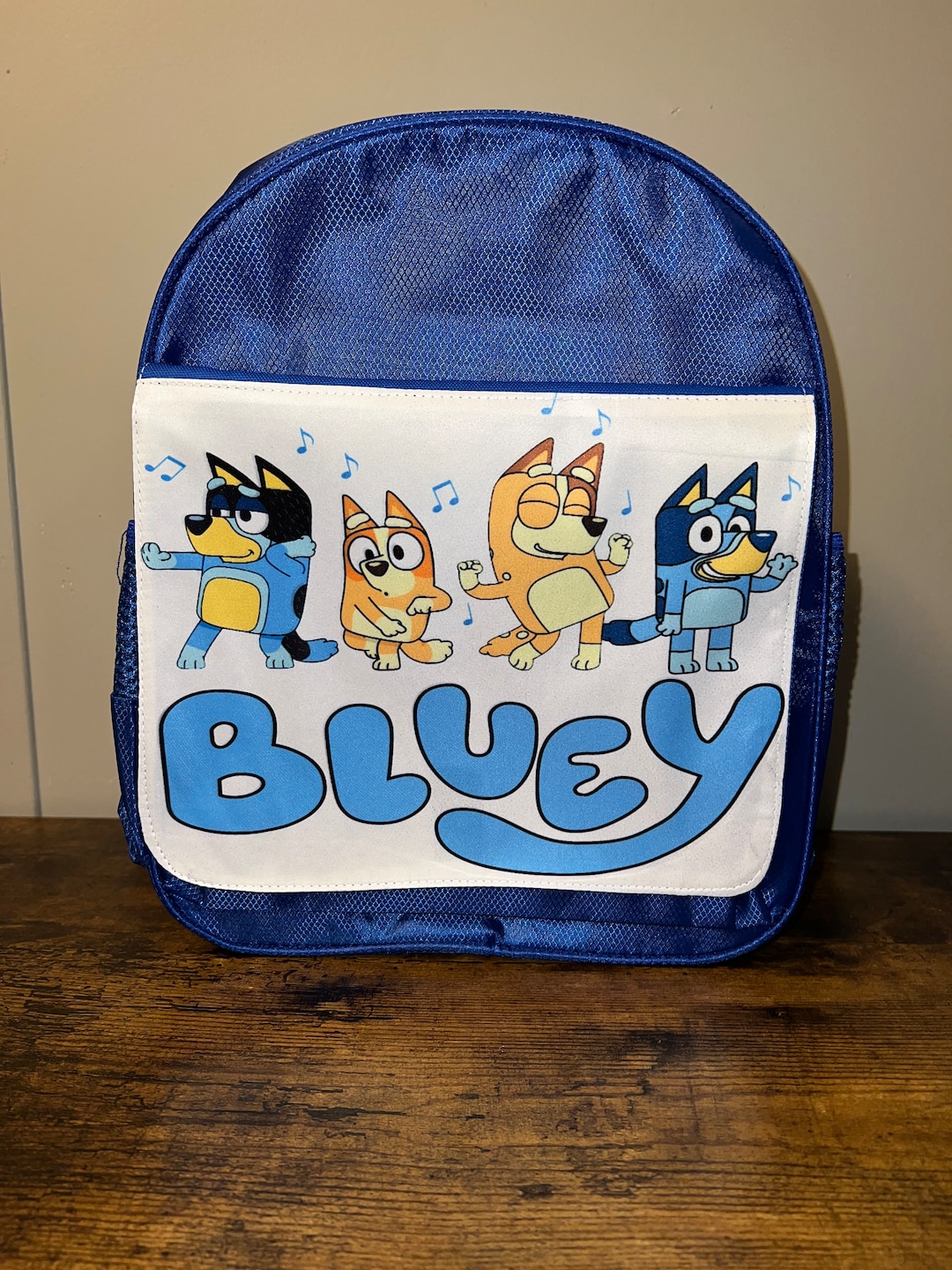 Bluey Backpack BLUEY Bluey Family Backpack Etsy