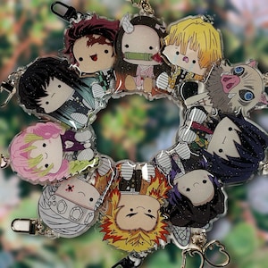 Demon Anime Keychains