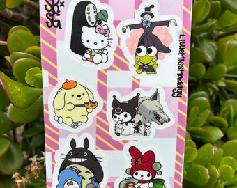 Kawaii Friends Sticker Sheet