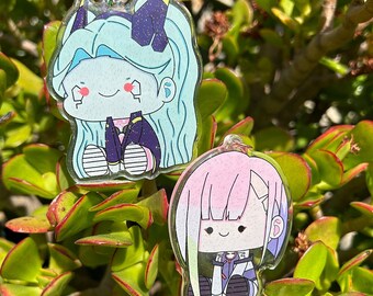 Cyberpunk Anime Keychains