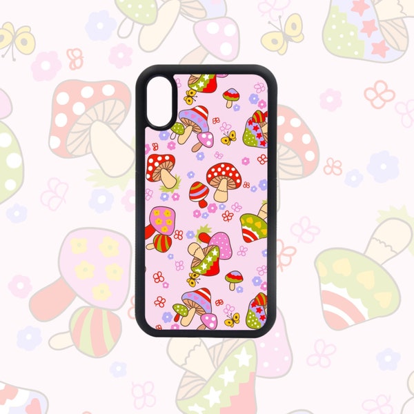 Mushroom Phone Case, IPhone 11, IPhone Xr, iPhone 8 , iPhone SE 2020 , IPhone Xs, IPhone 8 plus, Iphone 12, iPhone 13, Mushroom case