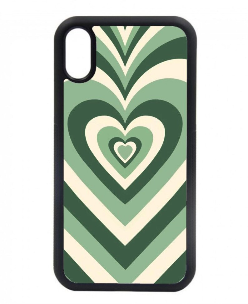 Sage Green Heart Phone Case Iphone 11 Iphone Xr Iphone 8 Etsy Canada